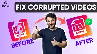 [2024] - How to Repair Corrupted/Damaged MP4 File | Can’t Play MP4 Video Fix