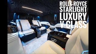 ERTEX LUXURY CAR DESIGN MERCEDES V-CLASS BUSINESS LOUNGE STARLIGHT