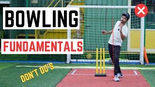 learn proper Bowling in cricket | Fundamental Mistakes in Bowling @cricketmastery