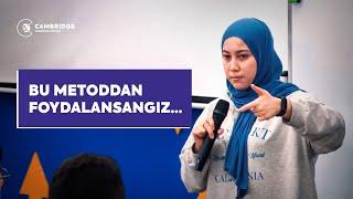 Ma'rifat Jamaldan "Self-Study" qilayotganlarga oltinga teng maslahat