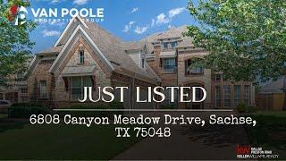  LOOK! This BEAUTIFUL 5 bedroom home in Spring Meadow Estates in Sachse #justlisted