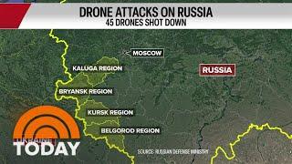 Russia accuses Ukraine of launching drones strikes on Moscow