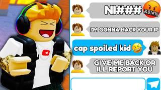  SPOILED RACIST KID GOT DESTROYED! (Got his units) NEW UNITS TRADES  - Toilet Tower Defense