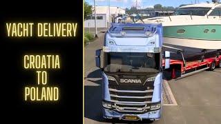 Yacht delivery - Croatia to Poland - Part 1 - ETS2