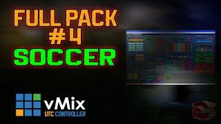 Soccer | Stunning Full Graphics Pack #4 | For vMix | Utc |