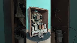 Pre WW2 Radio 1936 #ww1 #ww2  #vintage #radio  #music #restoration #austria #woodworking #electro