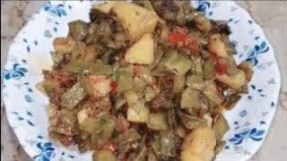 Beans Aloo Masala Fry Recipe/Shahana kitchen food/Aloo sem ricepi