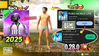 Pubg Lite New 0.28.0 Old Back Update 2025 | Pubg Mobile Lite 0.28.0 Comeback Update 2025 