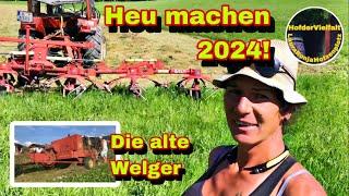 Hält das Wetter?! Gute Ernte? | Lely 6er Kreisel | Rundballen & HD Ballen | Knoblauch Ernte | Gerste