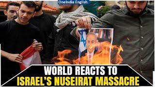 Israel Faces International Outrage After Deadly Raid On Nuseirat Kills Over 200 Palestinians