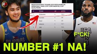 Nalampasan na ng Gilas Pilipinas ang Team USA at Australia! Number #1 na sa mundo!