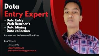 Data Entry Tutorial Bangla full course