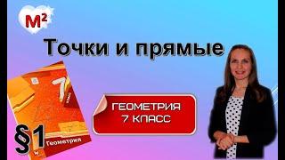 ТОЧКИ и ПРЯМЫЕ. §1 геометрия 7 класс