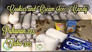 COOKIES AND CREAM ICE CANDY || PANG NEGOSYONG MALAKI ANG TUBO