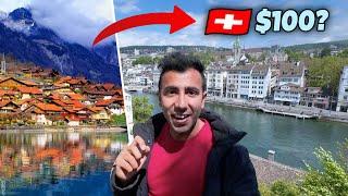 SPENDING $100 IN SWITZERLAND!  How Expensive is Zurich?