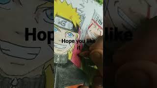 Drawing of naruto and jiraiya # Chandan Mehta Arts # anime drawing