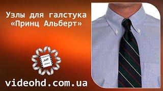  Как завязывать галстук: Принц Альберт / Узлы для галстука / Як зав'язувати краватку