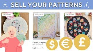 How to Upload and Sell Your Cross Stitch Patterns | Love It Stitch It