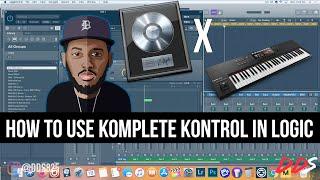 How To Use Komplete Kontrol Inside Of Logic Pro X! (Tutorial)