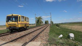 [4K] Drezina camion CFR Infrastructura - (Probably) The shortest train in Romania [May, 2020]