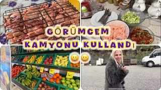 YAĞMURDA MANGAL KEYFİ YAPTIKZARİFEYLE MUTFAK SOHBETİKOCAMAN KAMYONETİ KULLANDI