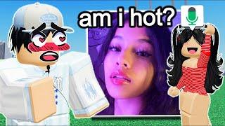 Roblox VOICE CHAT... But Strangers FACE REVEAL 2!