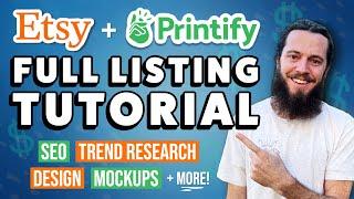 BEST Way to List on Etsy with Printify | Everything You NEED to KNOW