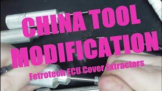 China Tool Review: Episode 2.5 Fetrotech Seikotool ECU Cover Extractors Modified