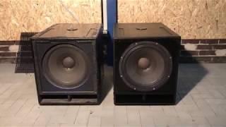 PA Anlage Update #2 D.A.S. Audio Subwoofer lackiert mit Warnex