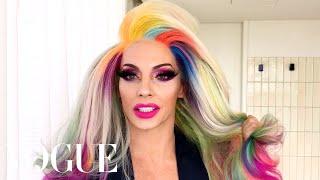 RuPaul’s Drag Race Star Alyssa Edwards’ Guide to Pretty in Pink Makeup | Beauty Secrets | Vogue