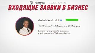 Входящие заявки в бизнес.