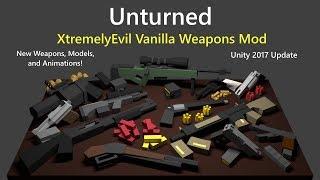 Unturned Mods XtremelyEvil Vanilla Weapons and Makeshift Rifles