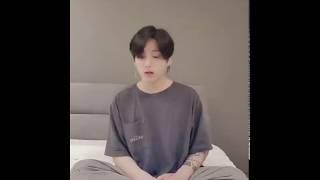 Jungkook singing Never not twitter update (Bts twitter)