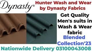 Hunter by Dynasty Ep 5 || Blended collection Wash & Wear | Eid Collection'23 | #nasirfabrics