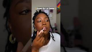 Maybelline Lifter Gloss try on #makeitaliftedcombo #blackgirlmakeupvideos