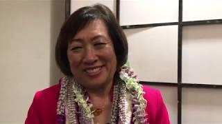 Colleen Hanabusa gives interview to Star-Advertiser after conceding