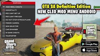 GTA San Andreas Definitive Edition Android New Cleo Mod Menu Cheat - Graphics PC Settings (GFX)