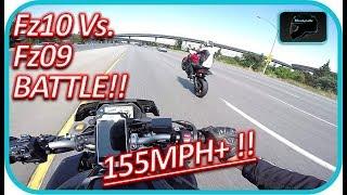 Fz09 Vs. Fz10 HIGHWAY RACE! | Fz10 TOP SPEED!!!