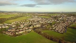 Dunfermline and Crossgates drone footage - Dji Mavic