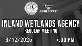 Inland Wetlands Agency (Regular Meeting) - 3/12/2025