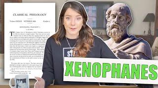 XENOPHANES: Are The Homeric Greek Gods Stupid? | Ancient Greek Philosophy Explained