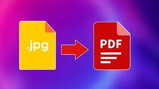 Как конвертировать JPG в PDF в Adobe Photoshop  | Очень просто!