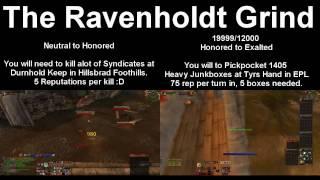 How to get Ravenholdt to Exalted