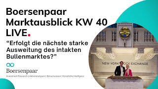 Marktausblick KW40 S&P500 DAX Analyse Aktie Börse DOWJONES NASDAQ100 HangSeng Zeiteinheiten US-Wahl