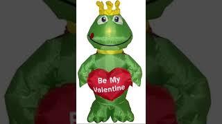 #ValentimesD# Frog Valentimes Day Inflatable KFR @Kashfelderymailcom #valentinesday #KFR