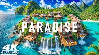 FLYING OVER PARADISE (4K UHD) — расслабляющая музыка и красивые видеоролики о природе — видео 4K