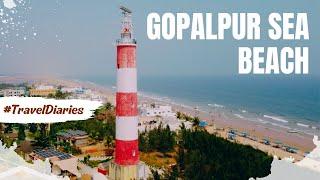 Gopalpur Beach Drone View - Orissa || 4K UHD || Travel Diaries || SonderScope