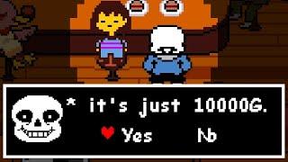 Can You PAY Sans in Grillby's with Enough Gold? [ Undertale ]