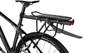 ROCKBROS Rear Bike Rack Bike Cargo Rack with Fender Installation