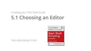 Choosing a Text Editor Linux for your Bash Shell Scripting - Free Lesson Bash Scripting Course